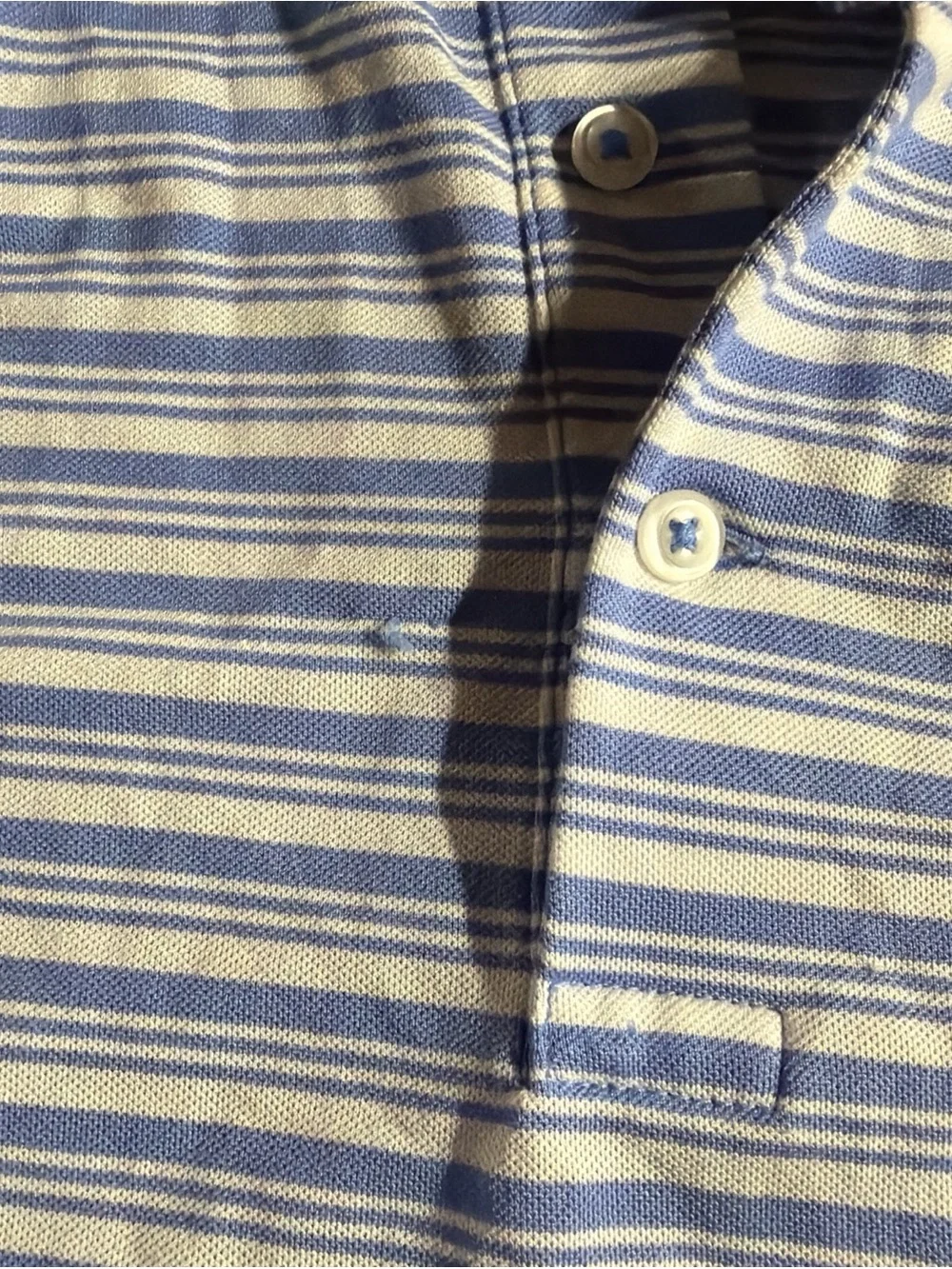 Polo Golf Ralph Lauren Men’sWyndham Championship Striped Polo Shirt - Blue/White